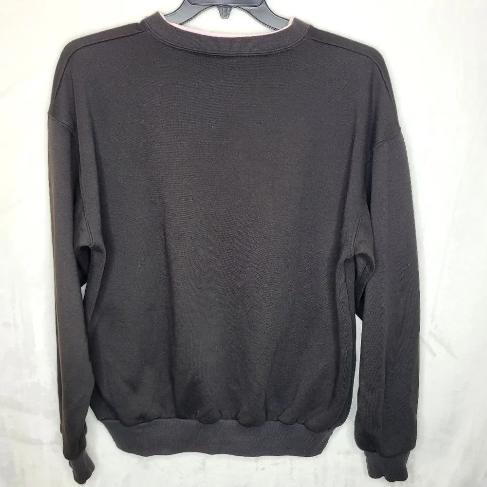 Vintage‎ 80s Acton Cat Face Printed Sweatshirt Size Large